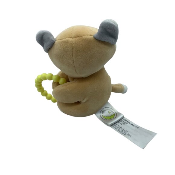 Animal Adventure Fox Baby Plush Toy Teether Teething Ring Stuffed Animal 4.5" - Picture 2 of 6